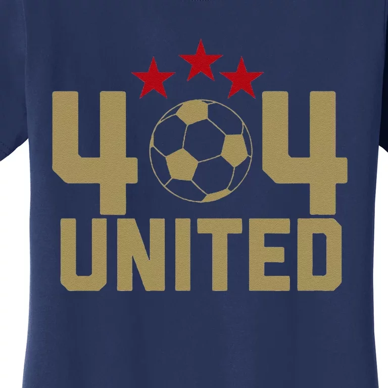 404 United Soccer Fan Jersey Original Design Women's T-Shirt