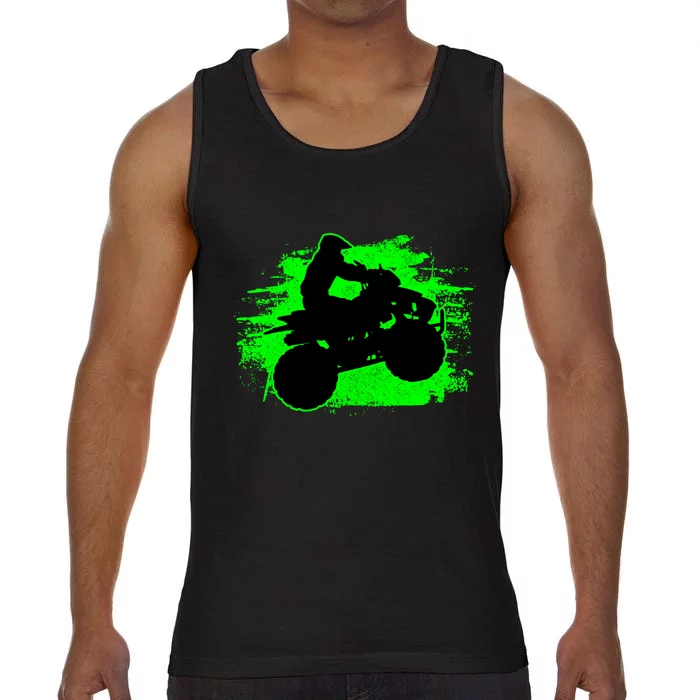 4 Wheeler Quad Bike ATV Riding Gift Comfort Colors® Tank Top