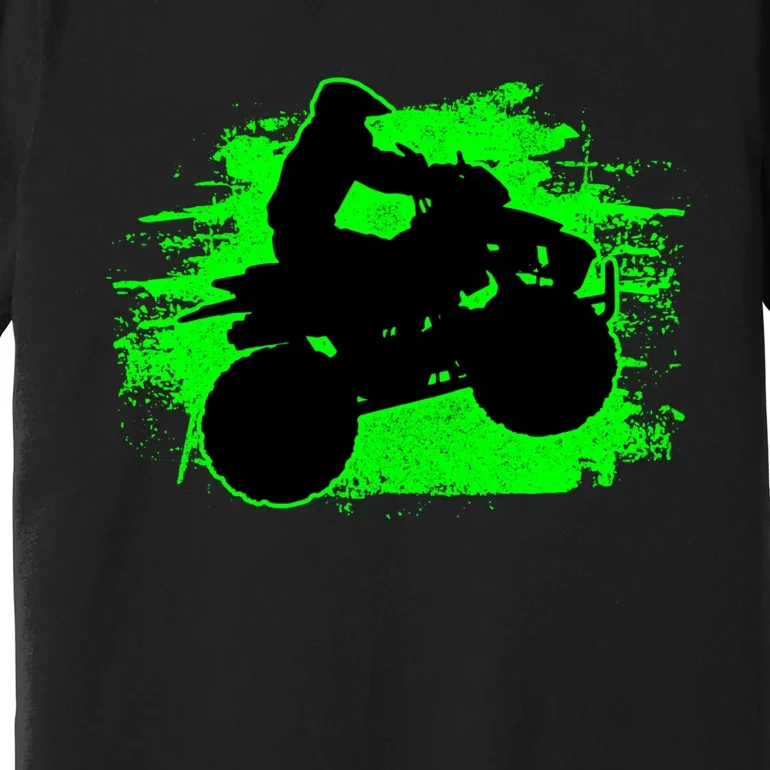 4 Wheeler Quad Bike ATV Riding Gift Premium T-Shirt