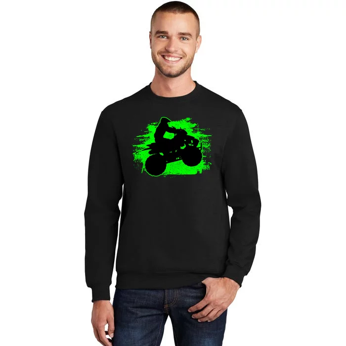 4 Wheeler Quad Bike ATV Riding Gift Tall Sweatshirt