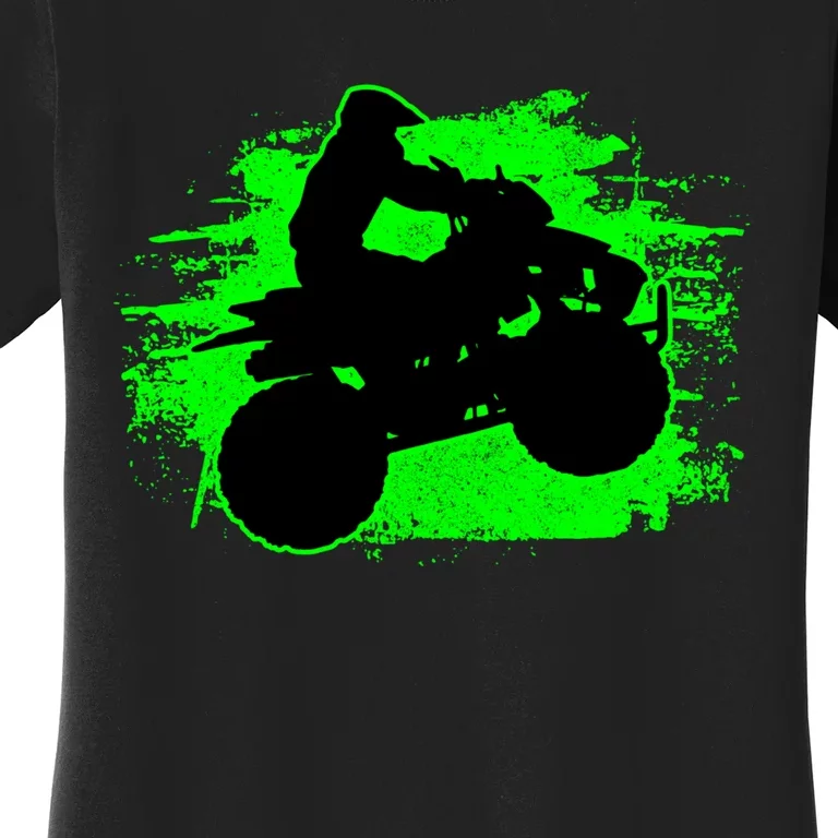 4 Wheeler Quad Bike ATV Riding Gift Women's T-Shirt