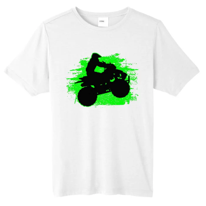 4 Wheeler Quad Bike ATV Riding Gift ChromaSoft Performance T-Shirt