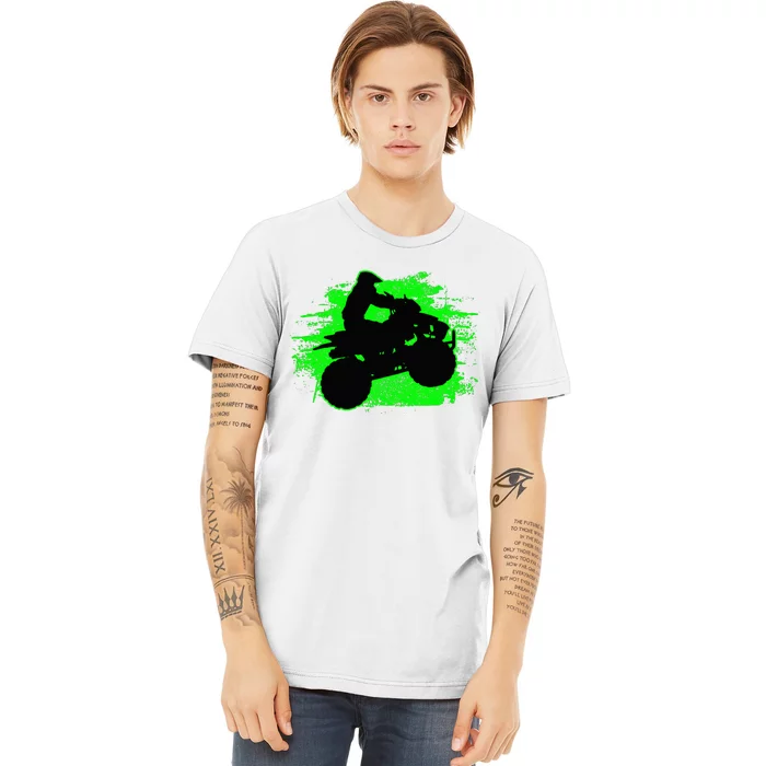 4 Wheeler Quad Bike ATV Riding Gift Premium T-Shirt