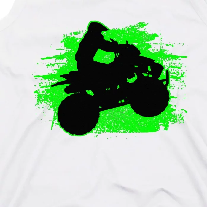 4 Wheeler Quad Bike ATV Riding Gift Tank Top