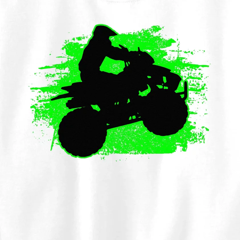 4 Wheeler Quad Bike ATV Riding Gift Kids Sweatshirt