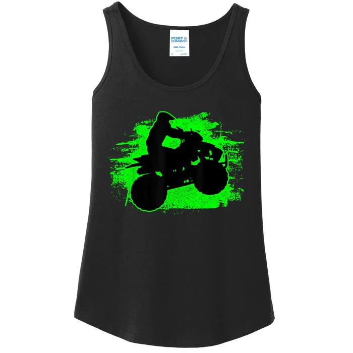 4 Wheeler Quad Bike ATV Riding Gift Men Ladies Essential Tank