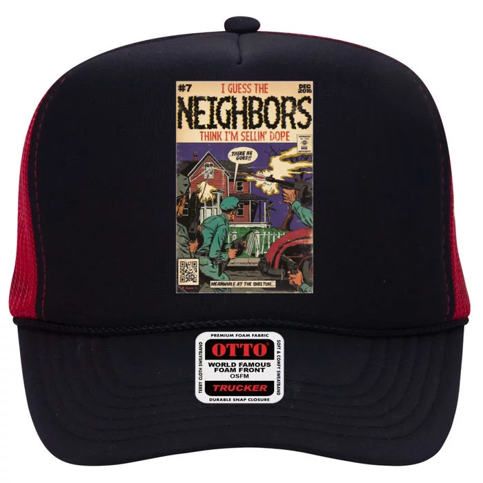 4 Your Eyez Only Album Neighbors Lyrics I Guess The Neighbors Think IM Sellin High Crown Mesh Trucker Hat