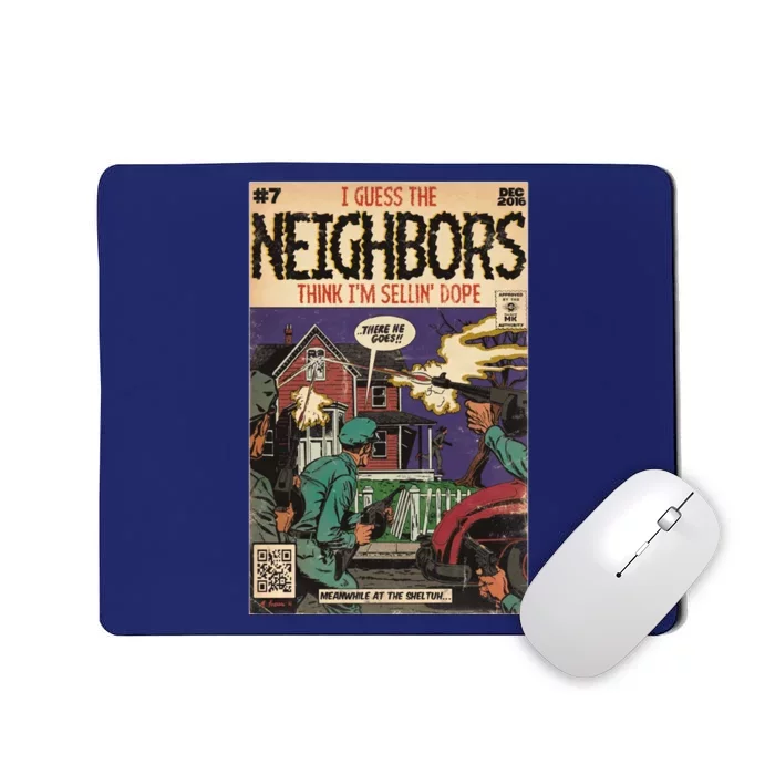 4 Your Eyez Only Album Neighbors Lyrics I Guess The Neighbors Think IM Sellin Mousepad