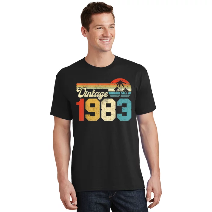 40 Year Old Gift Vintage 1983 Made In 1983 40th Birthday T-Shirt