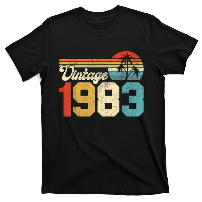 40 Year Old Gift Vintage 1983 Made In 1983 40th Birthday T-Shirt