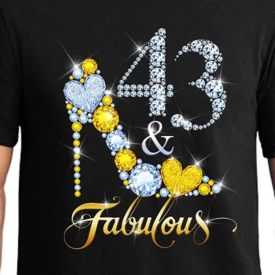 43 years old It's my Birthday 43th Birthday Diamond Crown Pajama Set