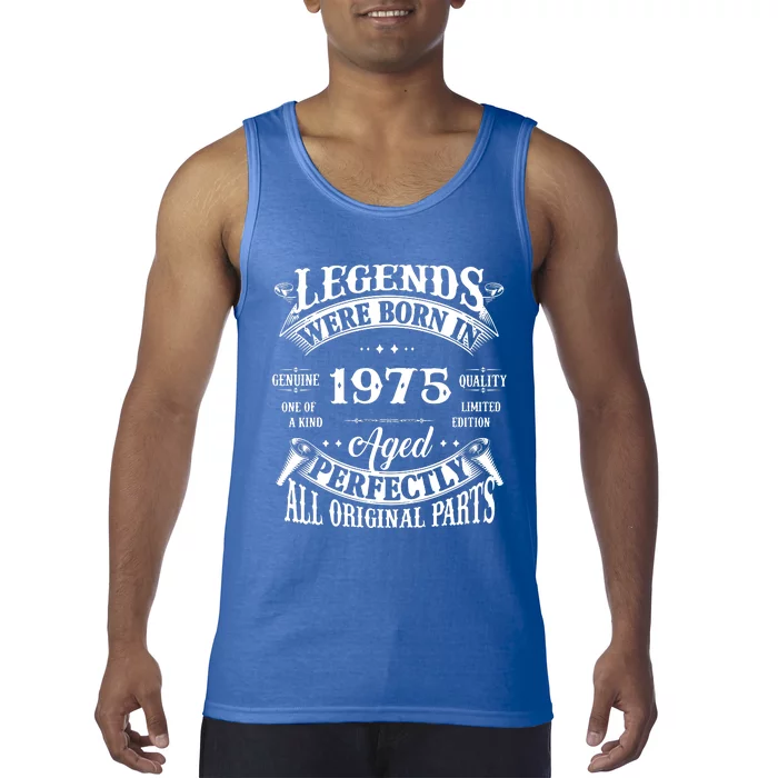 47 Years Old Vintage 1975 Limited Edition 57th Birthday Tank Top