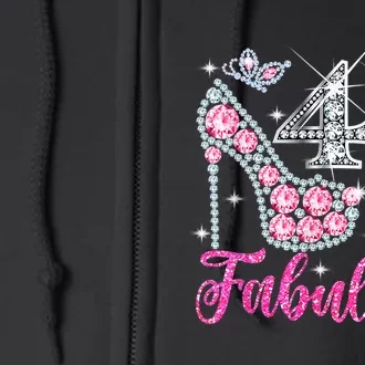 40 Years Old Gifts 40 & Fabulous Since 1983 40th Birthday Full Zip Hoodie