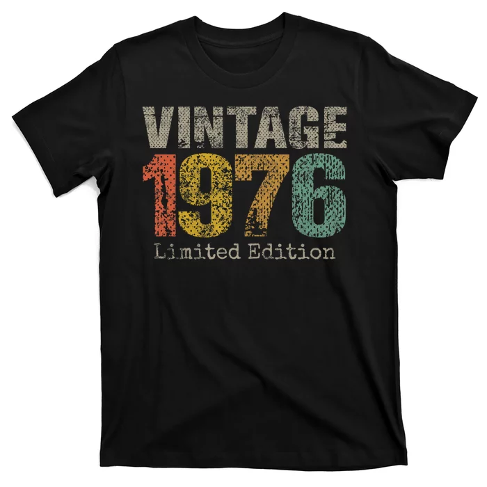 48 Year Old Gifts Vintage 1976 Limited Edition 48th Birthday T-Shirt