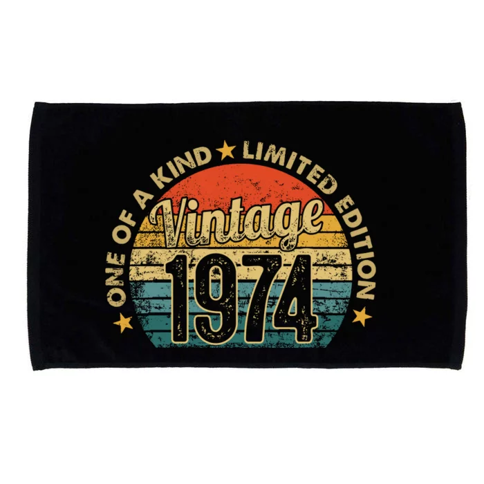 48 Years Old Vintage 1974 Limited Edition 48th Microfiber Hand Towel