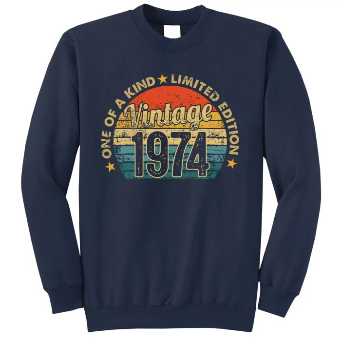 48 Years Old Vintage 1974 Limited Edition 48th Sweatshirt