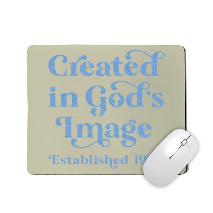 45 Year Old Christian Love Jesus And God 1978 45th Birthday Mousepad