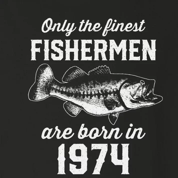 49 Year Old Fisherman Fishing 1974 49th Birthday Toddler Long Sleeve Shirt