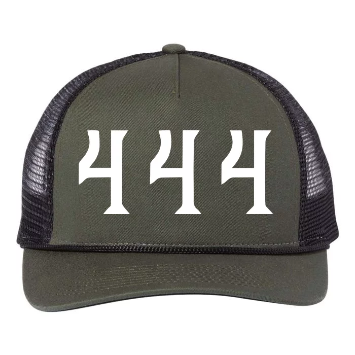 444 Yfg Pave Retro Rope Trucker Hat Cap