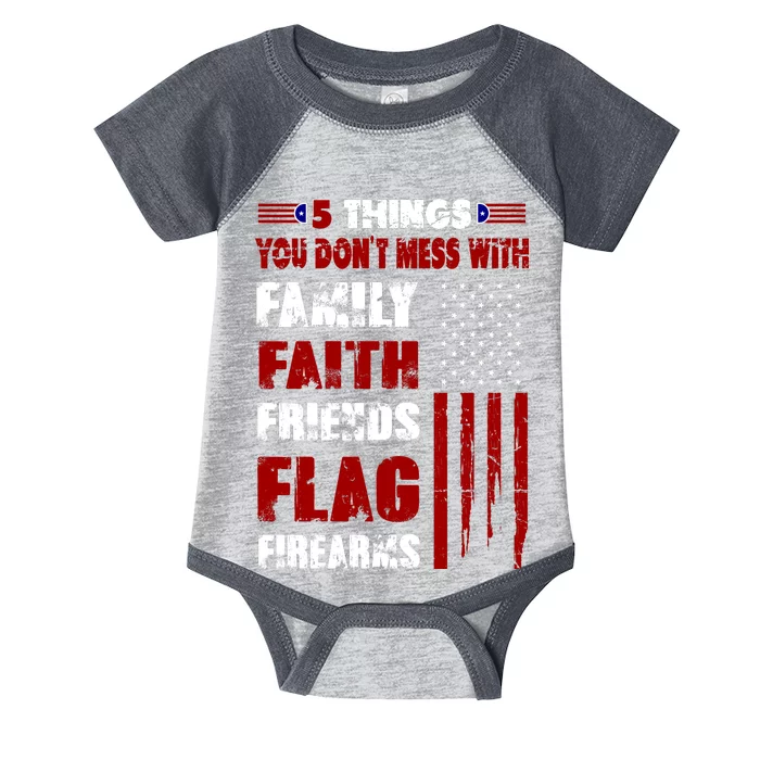 5 Things You Do Not Mess With Pro America Infant Baby Jersey Bodysuit