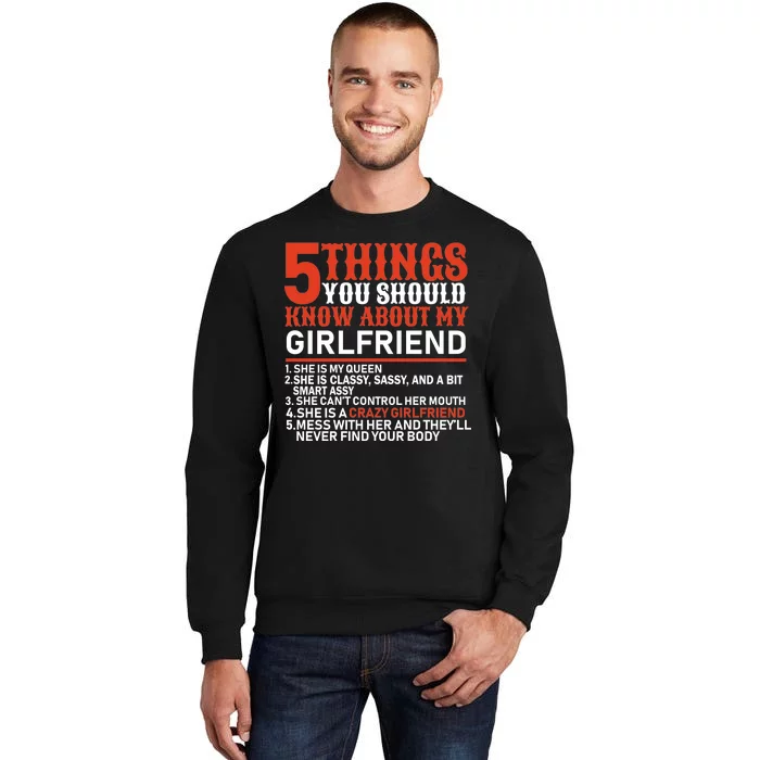 5 Things You Should Know About My Girlfriend Sweatshirt