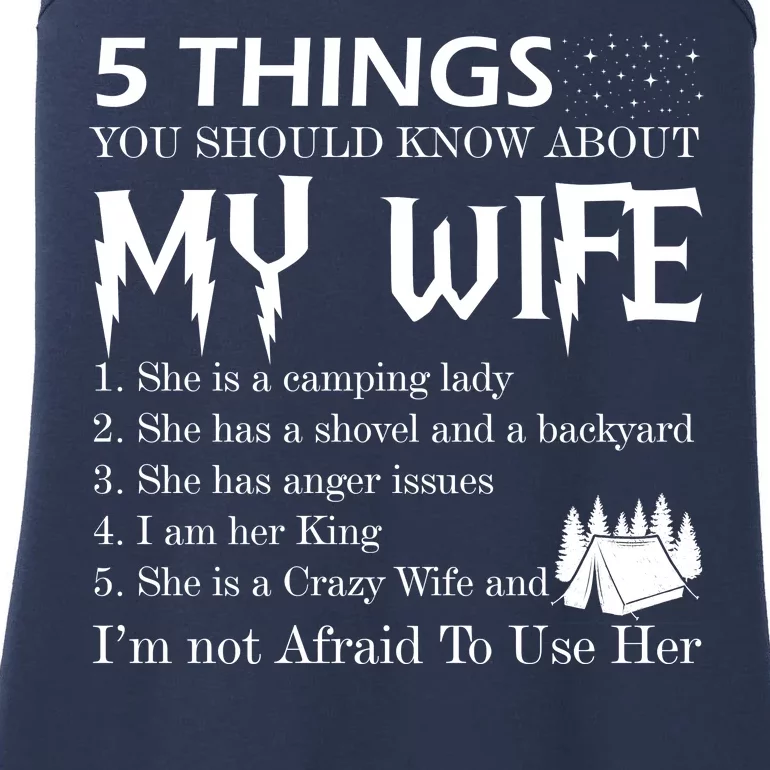 5 Things You Should Know About My Wife Ladies Essential Tank