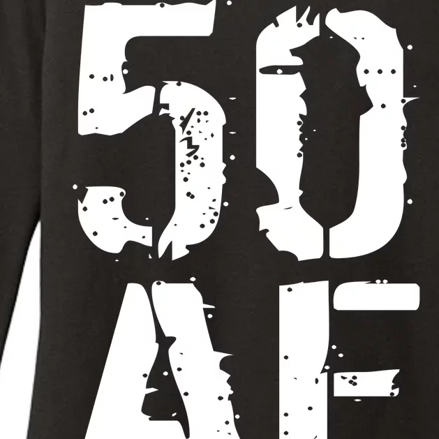 50 AF 50th Birthday Womens CVC Long Sleeve Shirt