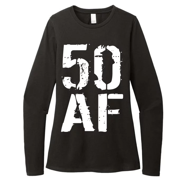 50 AF 50th Birthday Womens CVC Long Sleeve Shirt