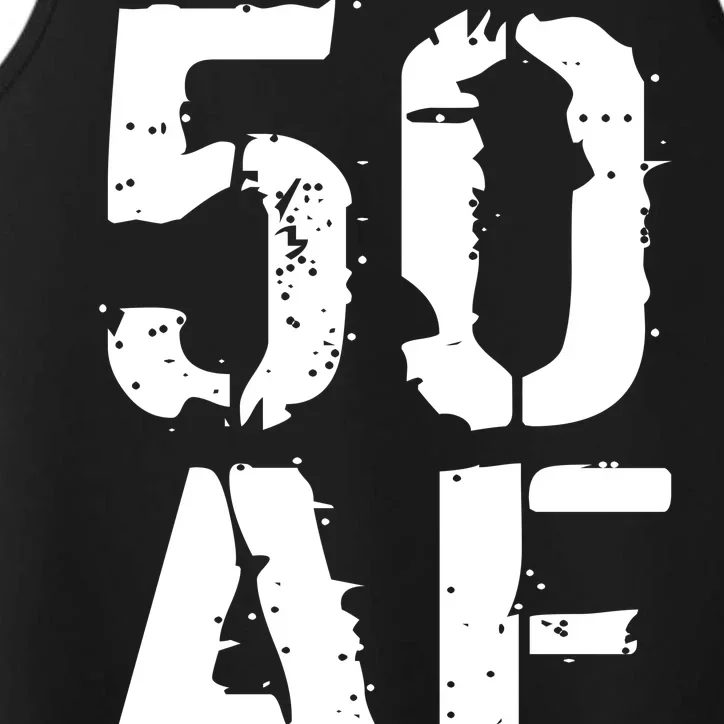 50 AF 50th Birthday Performance Tank