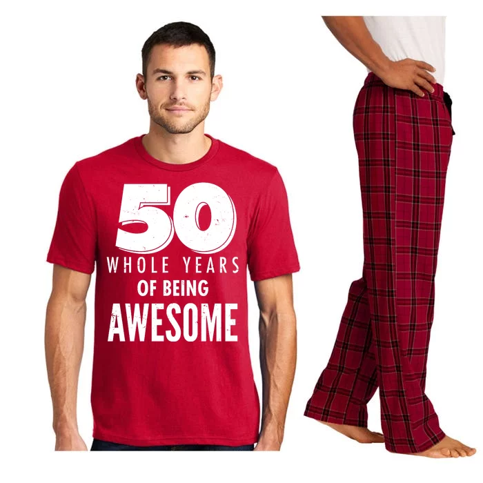 50 Whole Years Of Being Awesome Birthday Pajama Set