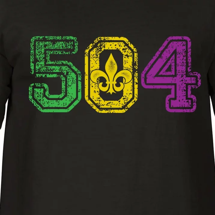 504 New Orleans Mardi Gras Comfort Colors T-Shirt