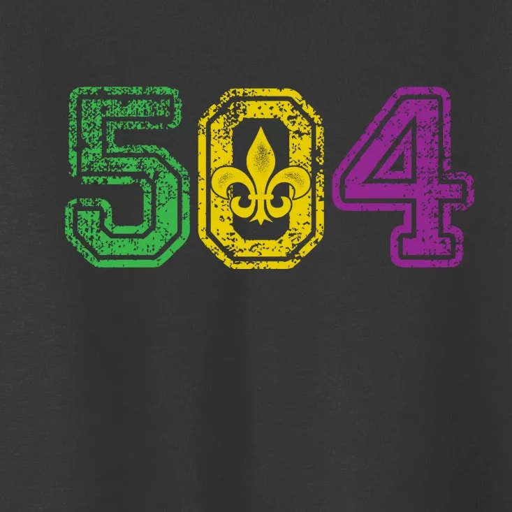 504 New Orleans Mardi Gras Toddler T-Shirt