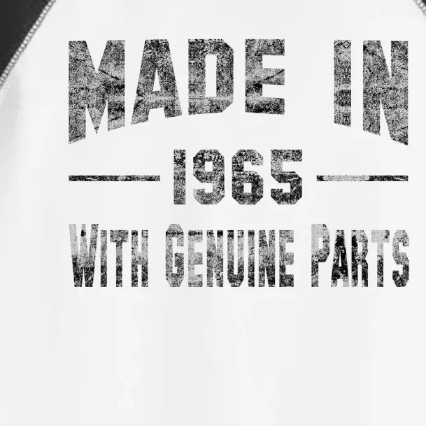 50th Birthday Gift Made In 1965 With Genuine Parts Toddler Fine Jersey T-Shirt