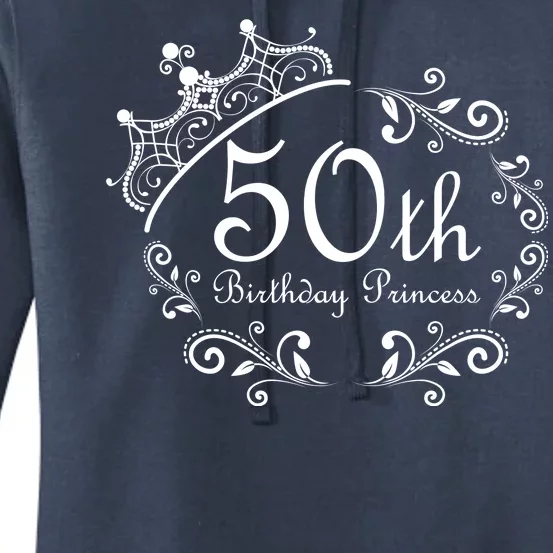 50th Birthday Princess Women's Pullover Hoodie