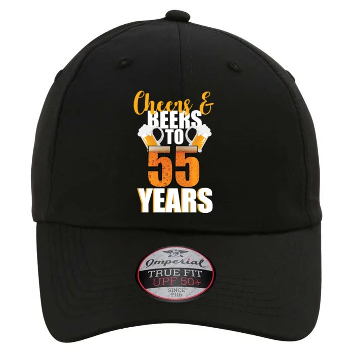 55th Birthday Cheers & Beers To 55 Years The Original Performance Cap