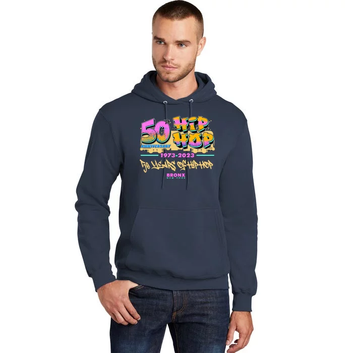 50th Anniversary Of Hip Hop Bronx New York Tall Hoodie