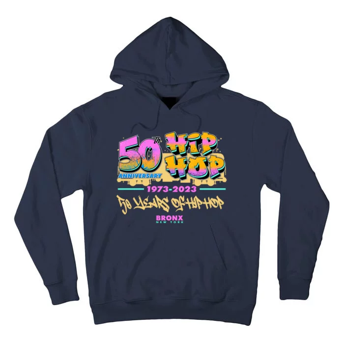 50th Anniversary Of Hip Hop Bronx New York Tall Hoodie