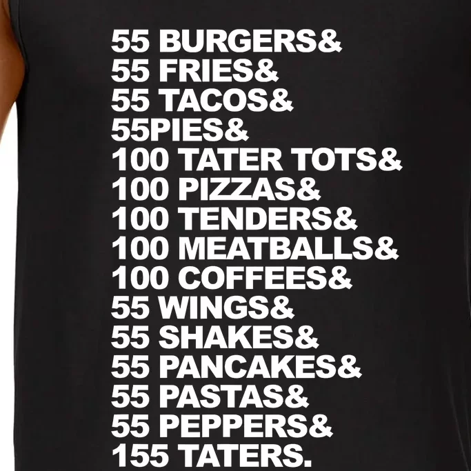 55 Burgers 55 Fries I Think You Should Leave Comfort Colors® Tank Top