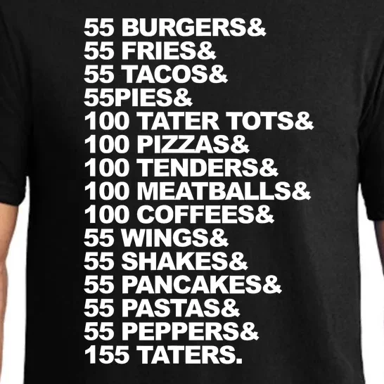 55 Burgers 55 Fries I Think You Should Leave Pajama Set