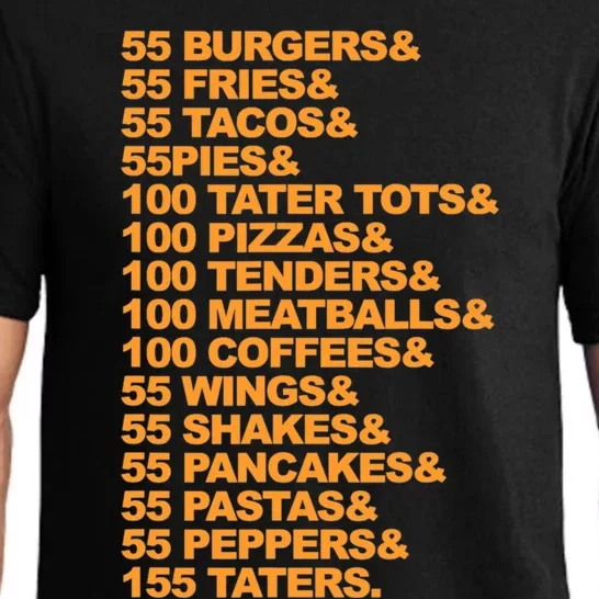 55 Burgers 55 Fries I Think You Should Leave Pajama Set