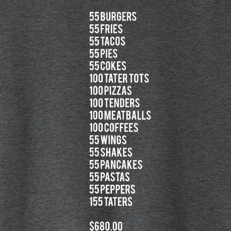 55 Burgers 55 Fries ITYSL Women's Crop Top Tee