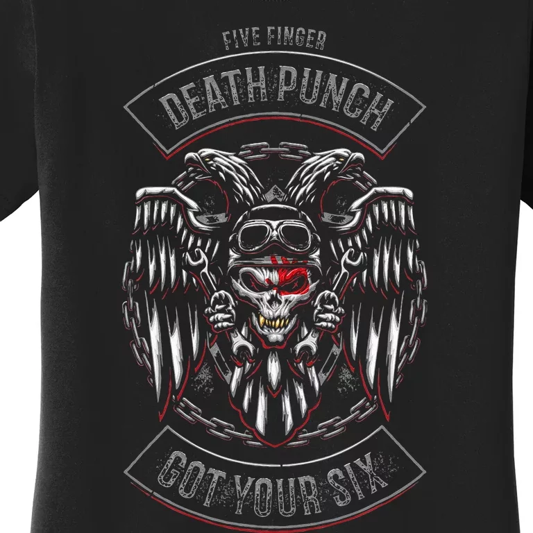 5FDP Biker Badge Got Your Six Women's T-Shirt