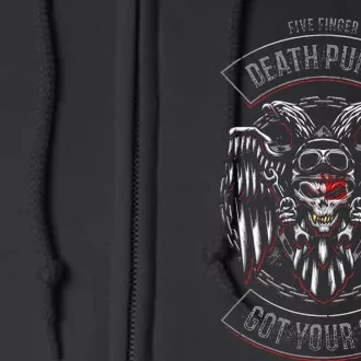 5FDP Biker Badge Got Your Six Full Zip Hoodie