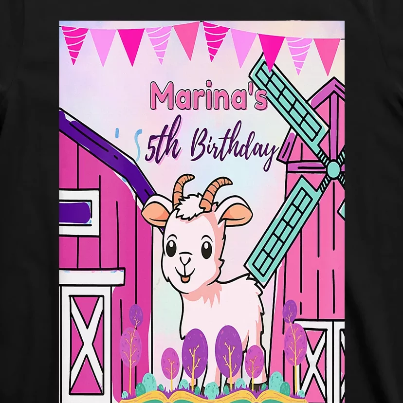 5th Birthday Bash Exploring The Goat Farm Wonderland! T-Shirt