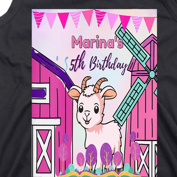 5th Birthday Bash Exploring The Goat Farm Wonderland! Tank Top