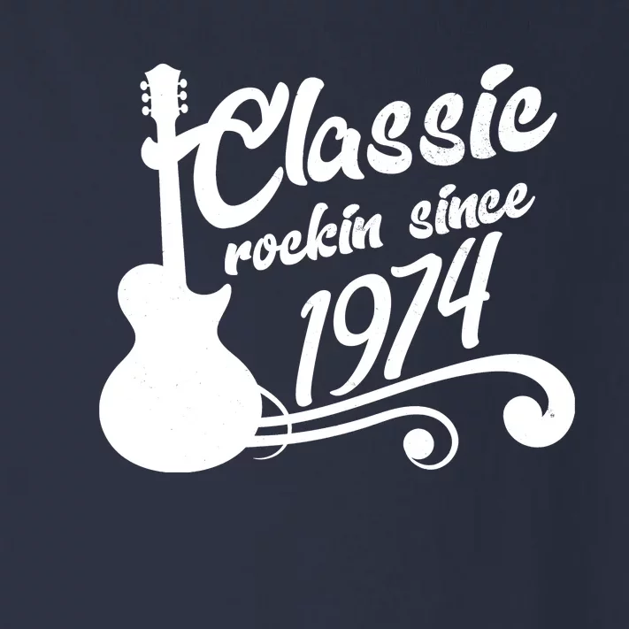 50th Birthday Classic Rockin Since 1974 Toddler Long Sleeve Shirt