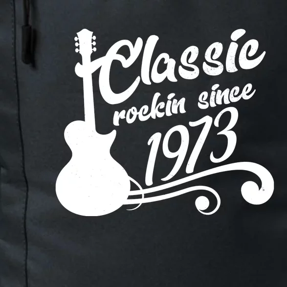 50th Birthday Classic Rockin Since 1973 Daily Commute Backpack