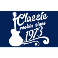 50th Birthday Classic Rockin Since 1973 Bumper Sticker