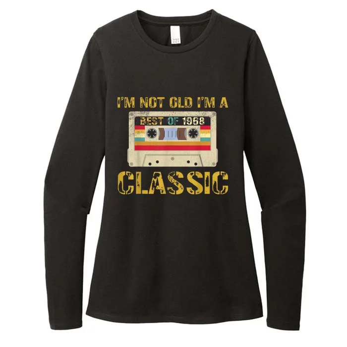 55 Birthday Decorations  Best of 1968 BDay 55th Birthday Womens CVC Long Sleeve Shirt