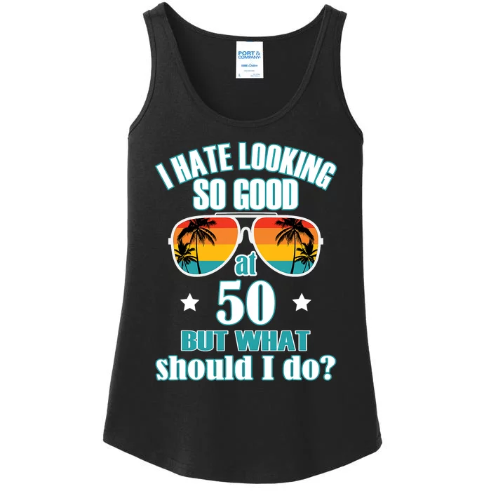 50 Birthday For Men Women 50th Anniversary For Him Her Ladies Essential Tank